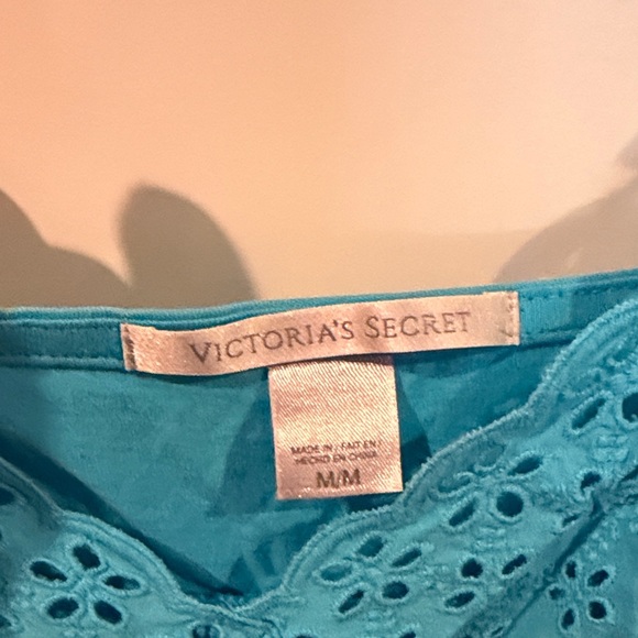 Victoria's Secret Blue Lace-Trim Camisole - Picture 3 of 6